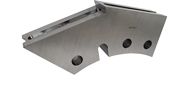 A base is a part inside the tire recycling equipment that's ready to be inserted into your shredding machine