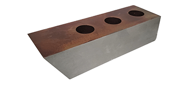 The Barclay-OEM tire shredding blade.